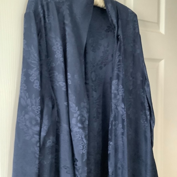 JOHNNY WAS JADE   Silk KIMONO DRESS  Blue XL NWOT - Picture 1 of 9